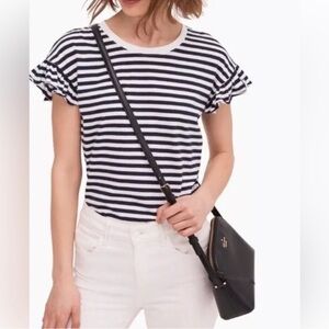 Kate Spade Black Caviar Leather Peggy Patterson Drive Crossbody Handbag